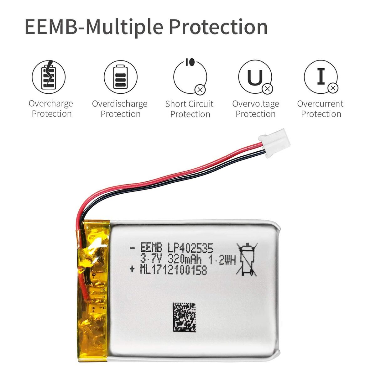 Batteria 3,7 V